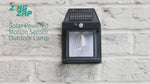 Load and play video in Gallery viewer, Solar Powered Motion-Sensor Wall Lamp
