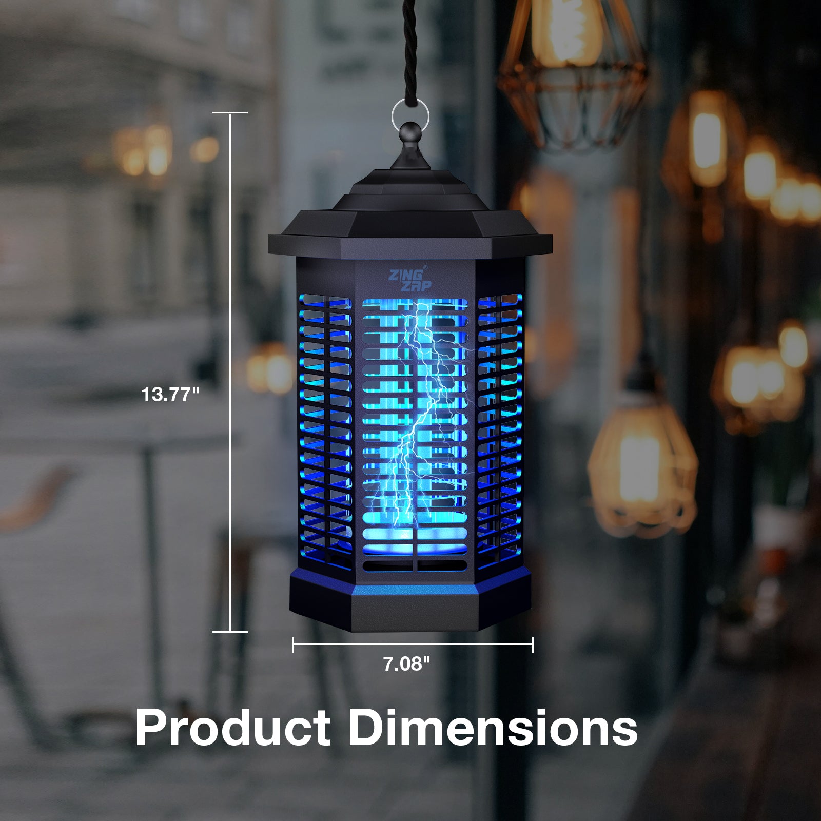 Full Size Plug-in Outdoor Fly Zapper