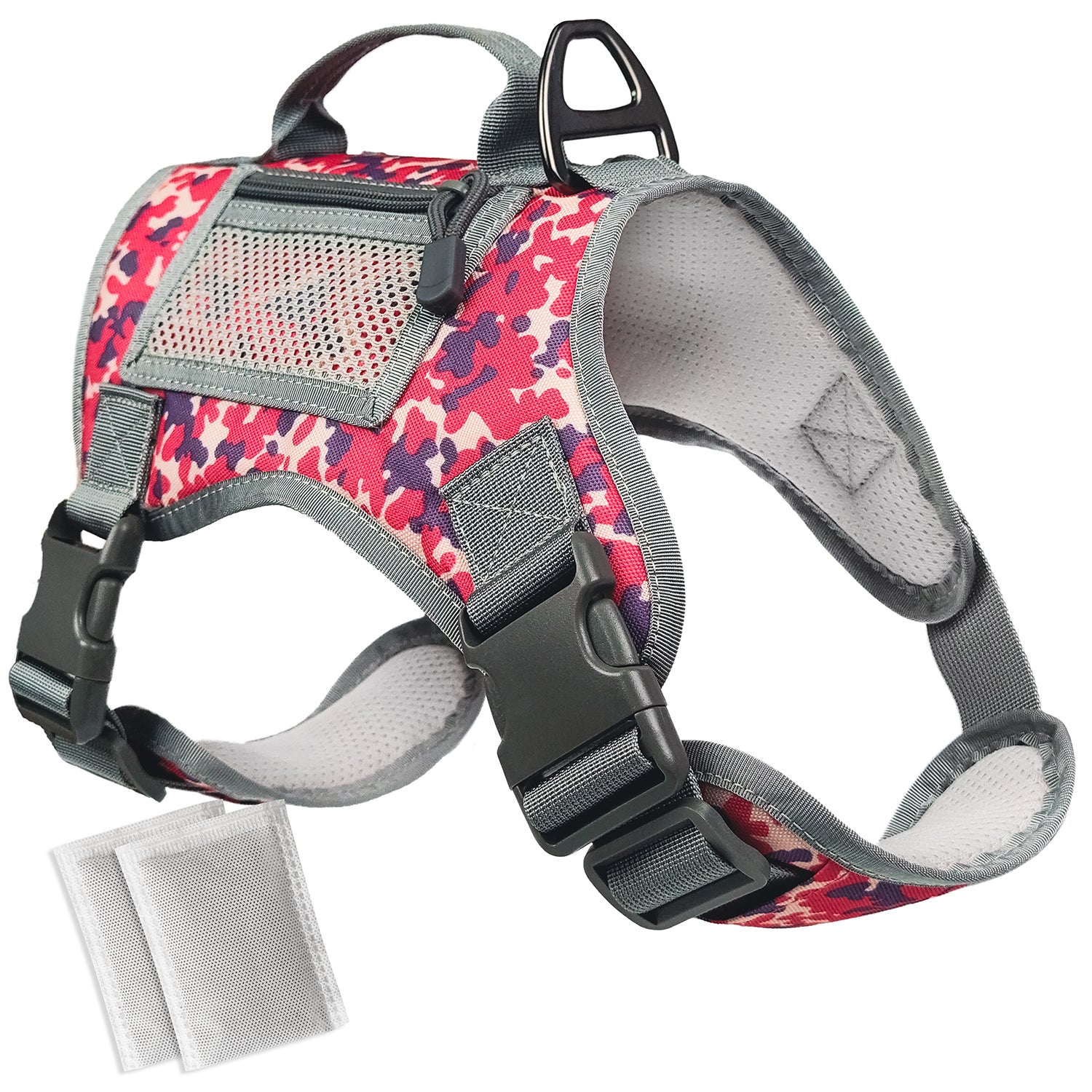 Tactical Dog Harness Adjustable Size, Waterproof Vest