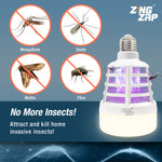 Load image into Gallery viewer, Dual-Function Mosquito Zapper LED Light Bulb
