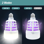 Load image into Gallery viewer, Dual-Function Mosquito Zapper LED Light Bulb
