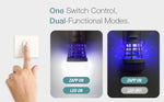 Load image into Gallery viewer, Dual-Function Mosquito Zapper LED Light Bulb
