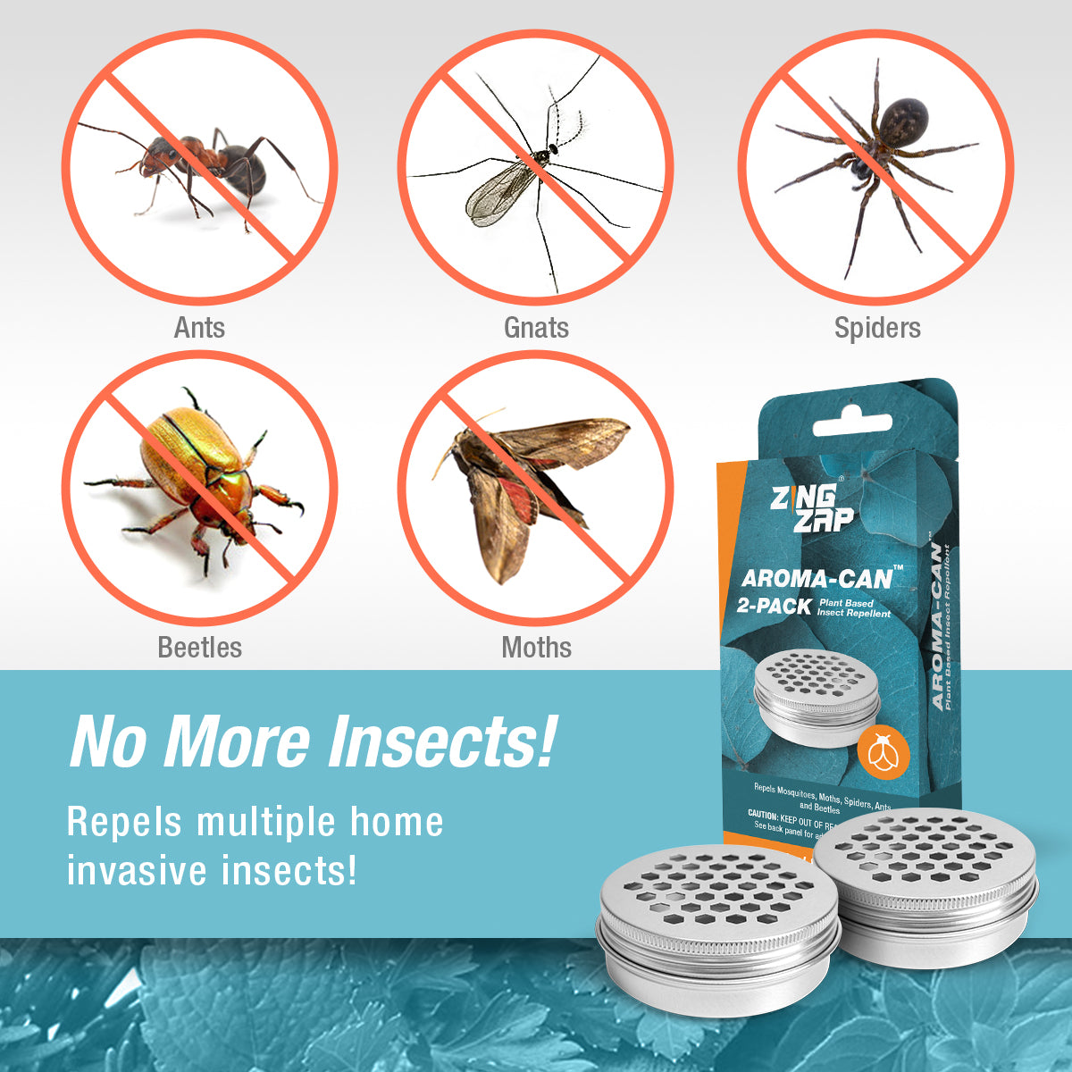 Aroma Can 2-Pack Insect Repellent