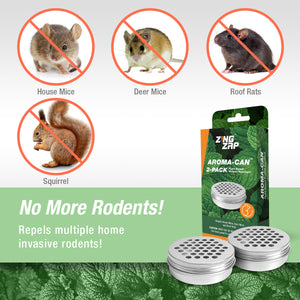 Rodent Natural Repellent Aroma-Can 2-Pack